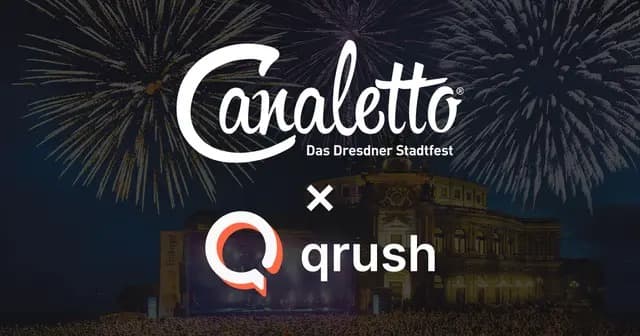 Qrush ist wieder offizieller App-Partner des CANALETTO Stadtfests 2026: Neue Stadtfest Community verbindet Gäste schon vor dem Event