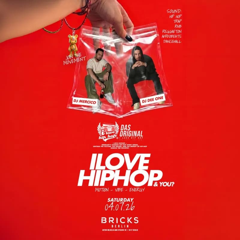 Flyer: I LOVE HIPHOP Flyer: I LOVE HIPHOP