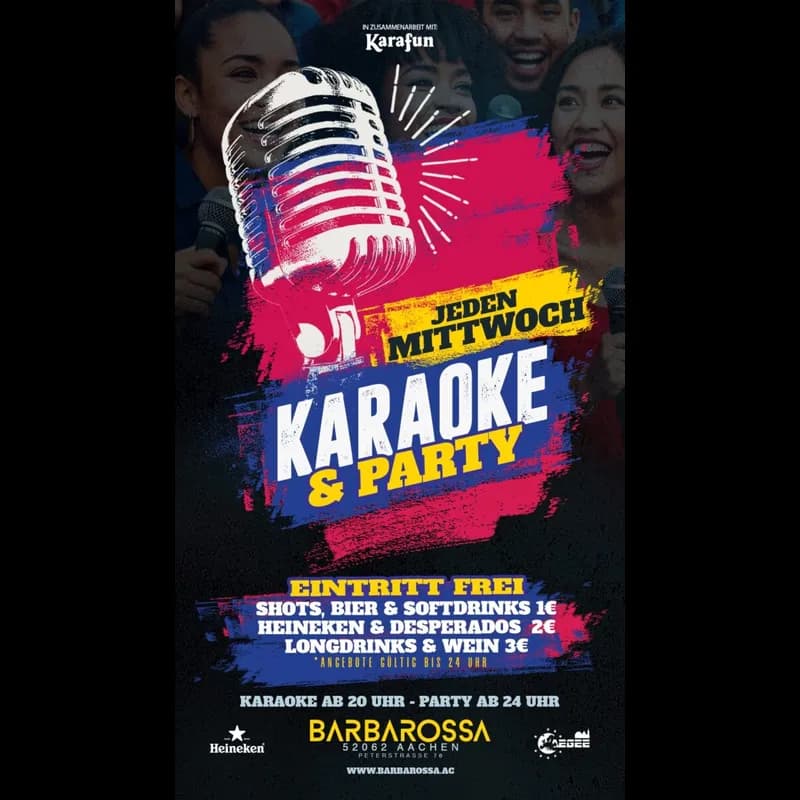 Flyer: KARAOKE & PARTY Flyer: KARAOKE & PARTY