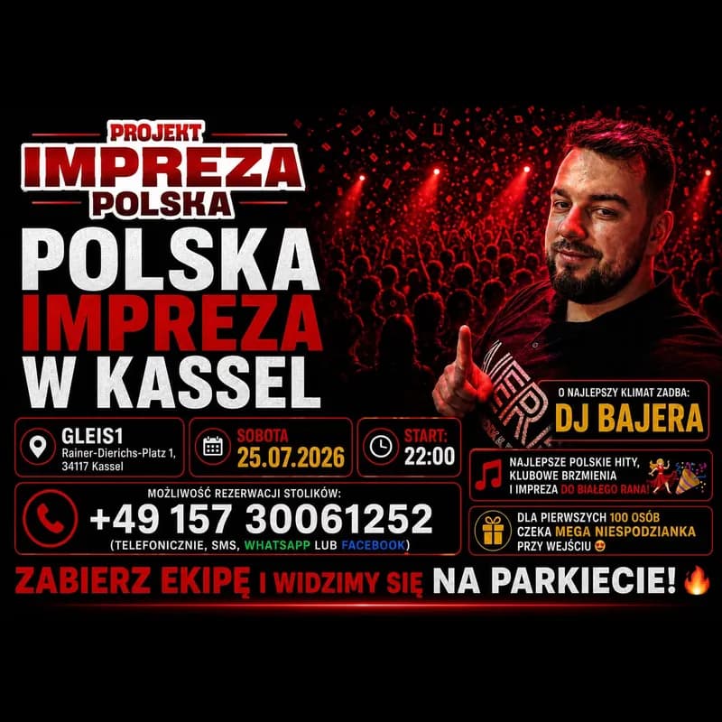 Flyer: Polska Impreza - DJ Bajera Flyer: Polska Impreza - DJ Bajera