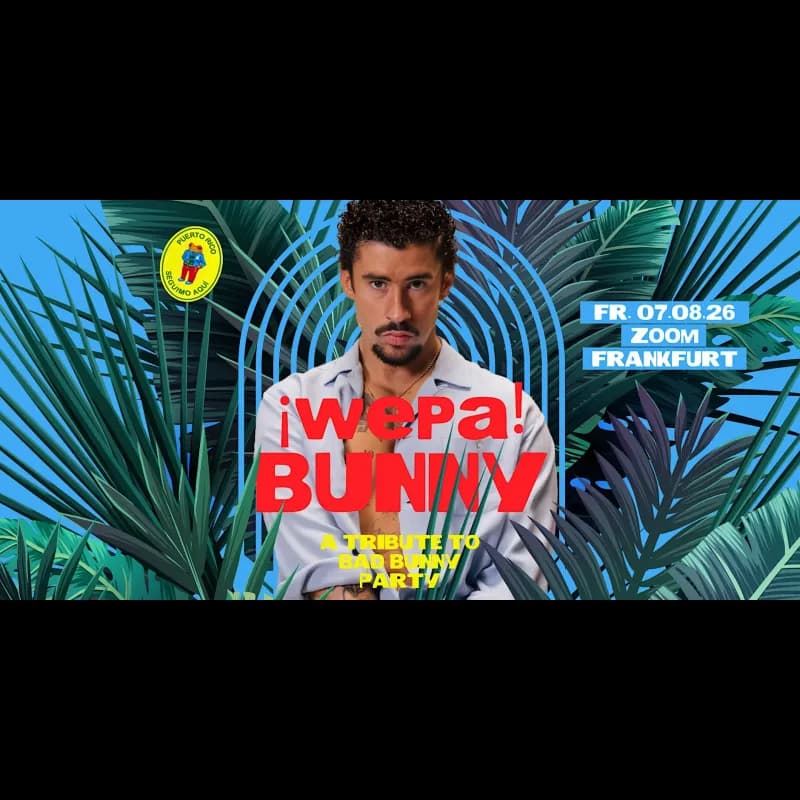 Flyer: ¡Wepa! BUNNY Flyer: ¡Wepa! BUNNY