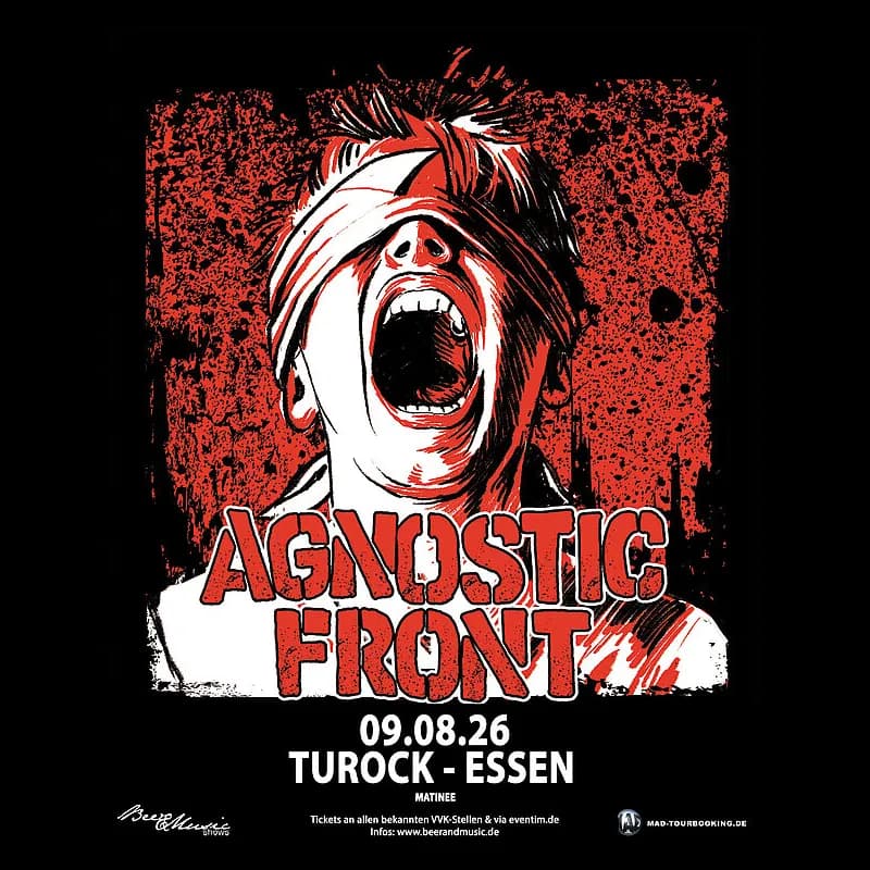 Flyer: AGNOSTIC FRONT Flyer: AGNOSTIC FRONT