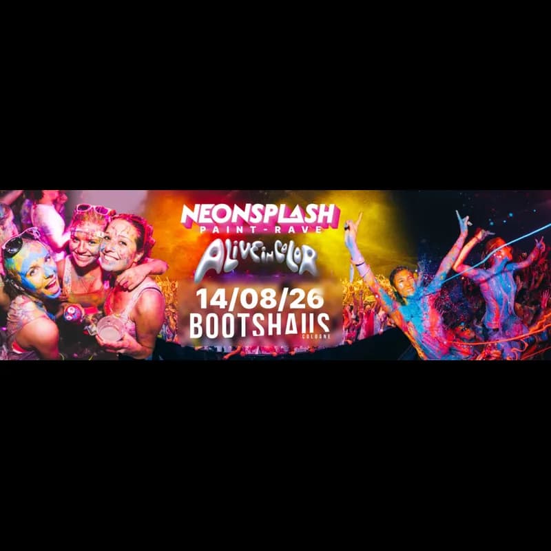 Flyer: NEONSPLASH Paint-Rave Flyer: NEONSPLASH Paint-Rave