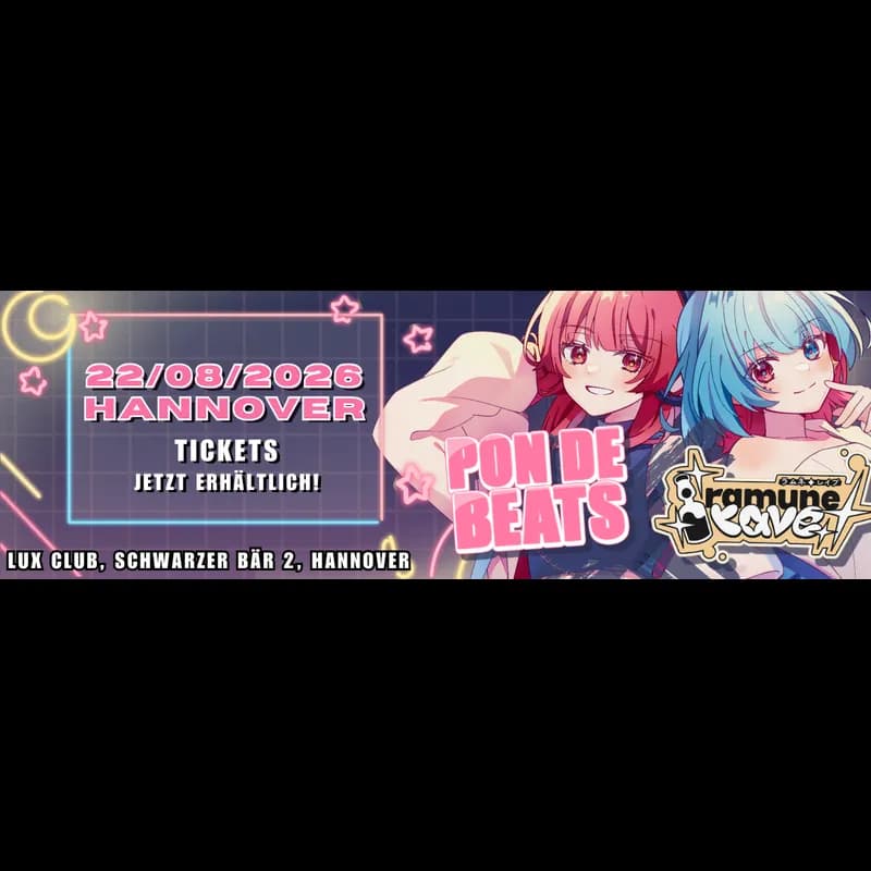 Event: PON DE BEATS X RAMUNE RAVE Event-Bild: PON DE BEATS X RAMUNE RAVE