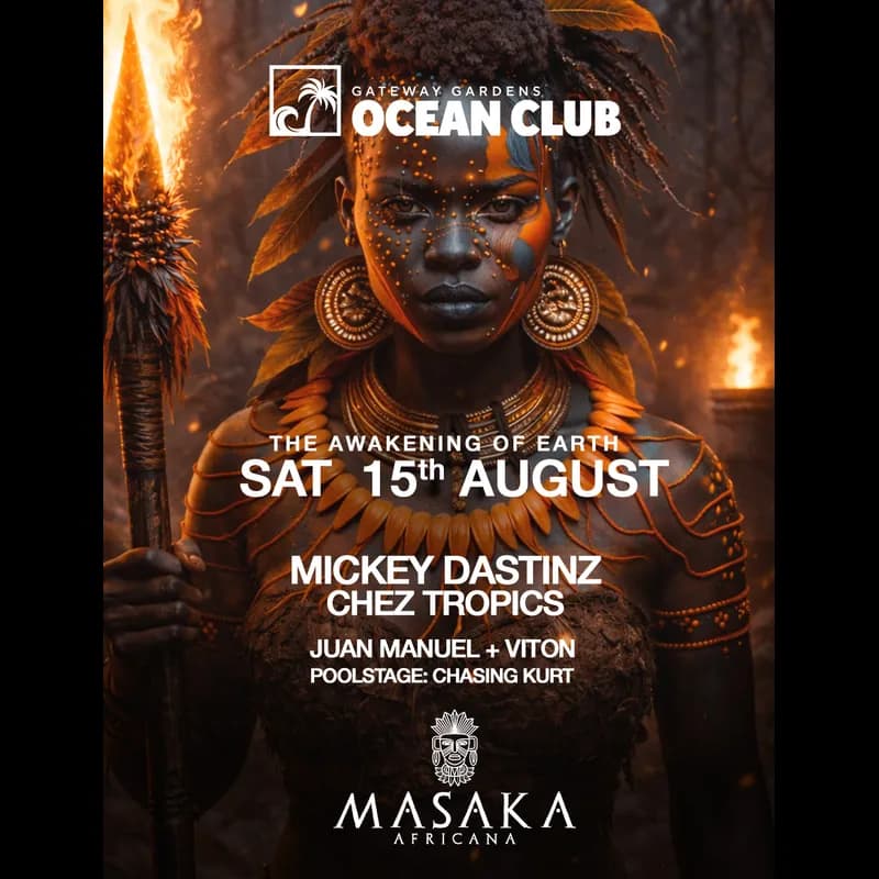 Flyer: Masaka Africana Flyer: Masaka Africana