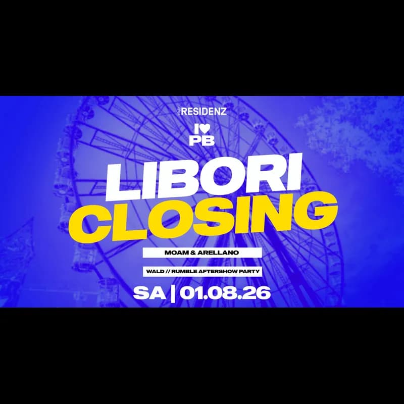 Event: LIBORI CLOSING Event image: LIBORI CLOSING