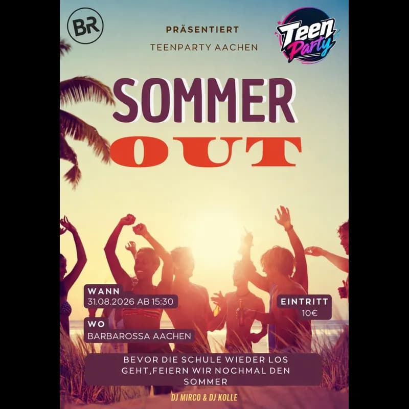 Flyer: TEEN PARTY Flyer: TEEN PARTY