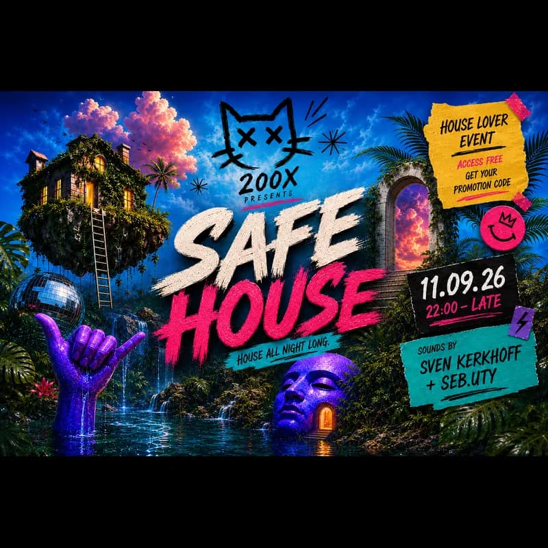 Flyer: SAFE HOUSE Flyer: SAFE HOUSE