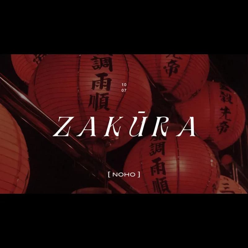 Flyer: ZAKURA Flyer: ZAKURA