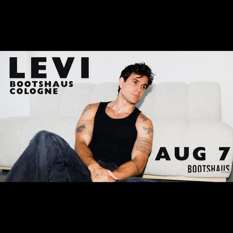Flyer: NIGHTSWITHUS presents LEVI Flyer: NIGHTSWITHUS presents LEVI