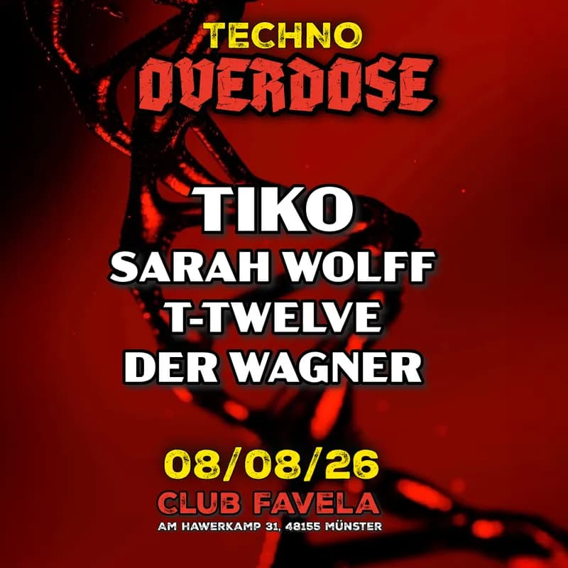 Flyer: Overdose - Techno Flyer: Overdose - Techno