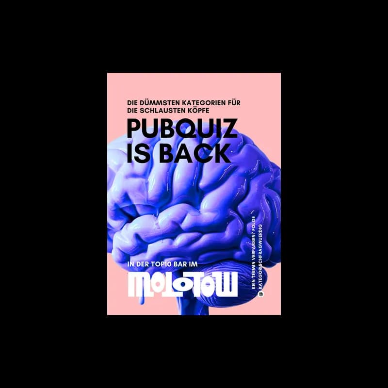 Flyer: PUB QUIZ - Kategorisch Fragwürdig Flyer: PUB QUIZ - Kategorisch Fragwürdig