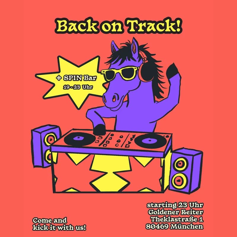Flyer: Back on Track! - House of Lolo Flyer: Back on Track! - House of Lolo