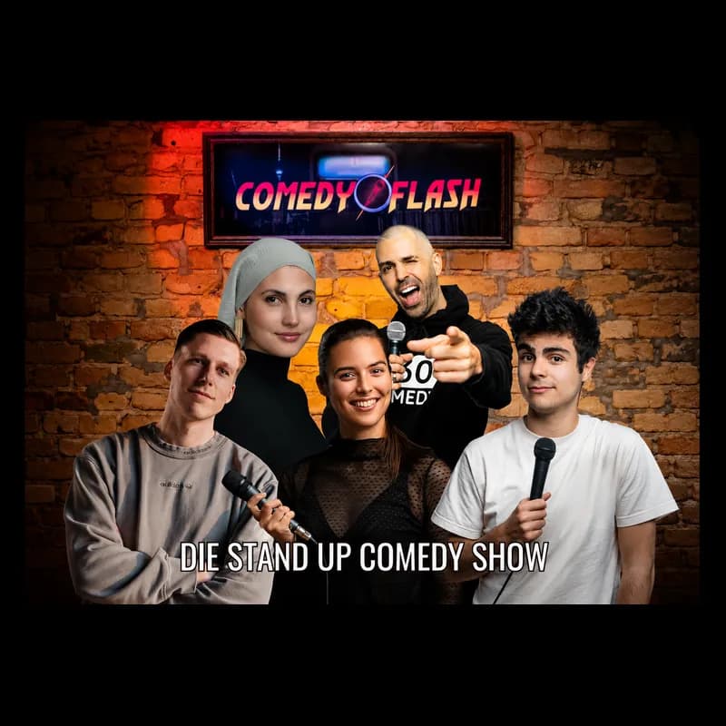 Flyer: Comedyflash – Stand Up Comedy Show Flyer: Comedyflash – Stand Up Comedy Show
