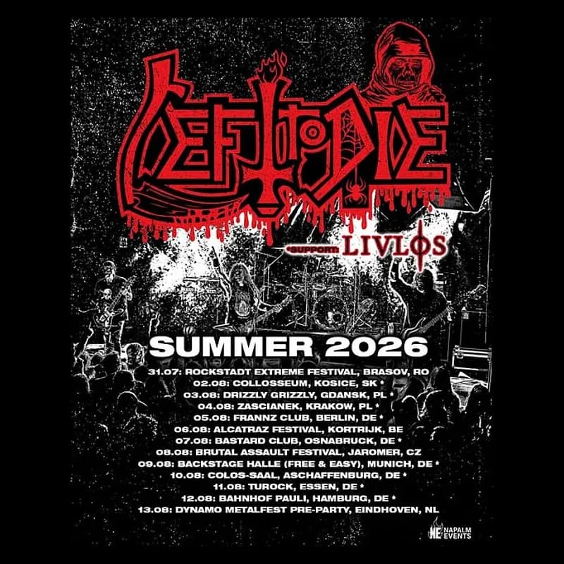 Flyer: LEFT TO DIE Flyer: LEFT TO DIE