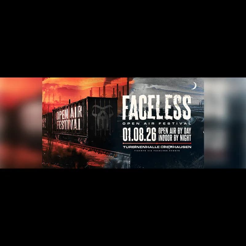 Flyer: Faceless Day + Night Festival 2026 Flyer: Faceless Day + Night Festival 2026