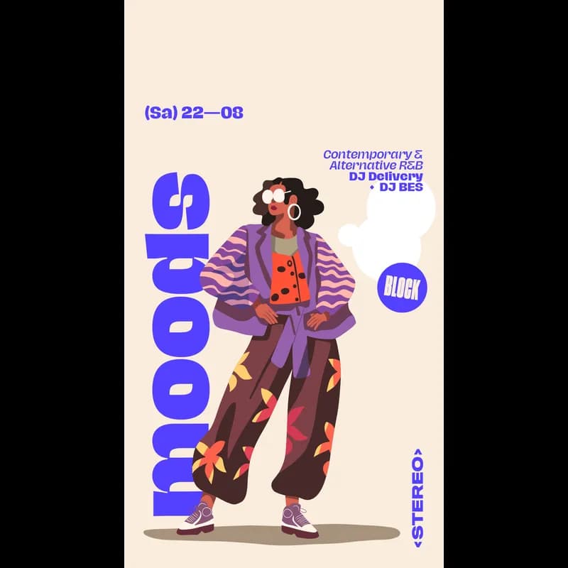 Flyer: BLOCK - moods Flyer: BLOCK - moods