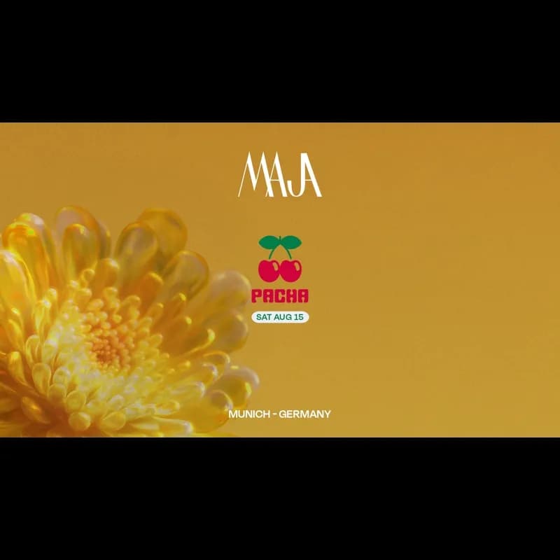 Flyer: Pacha x MAJA Flyer: Pacha x MAJA