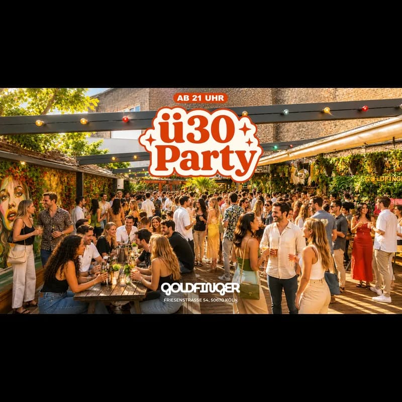 Flyer: XXL Ü30 PARTY GOLDFINGER Flyer: XXL Ü30 PARTY GOLDFINGER