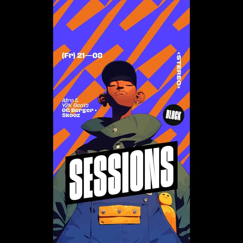 Flyer: BLOCK - SESSIONS Flyer: BLOCK - SESSIONS