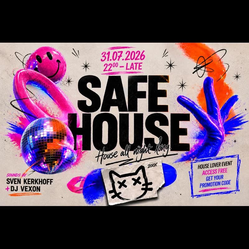 Flyer: SAFE HOUSE Flyer: SAFE HOUSE