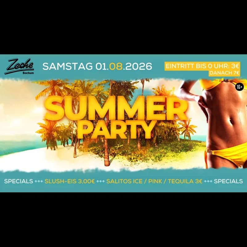 Flyer: Summerparty Flyer: Summerparty