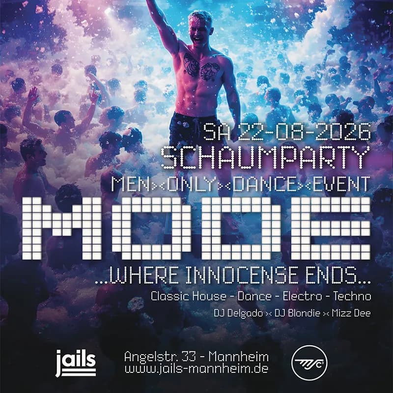 Flyer: M.O.D.E. • Schaumparty Edition Flyer: M.O.D.E. • Schaumparty Edition