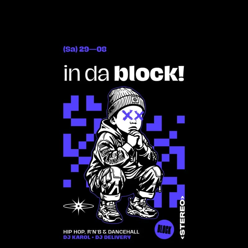 Flyer: BLOCK - in da block! Flyer: BLOCK - in da block!