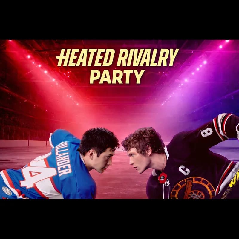 Flyer: Heated Rivalry Party Magdeburg Flyer: Heated Rivalry Party Magdeburg