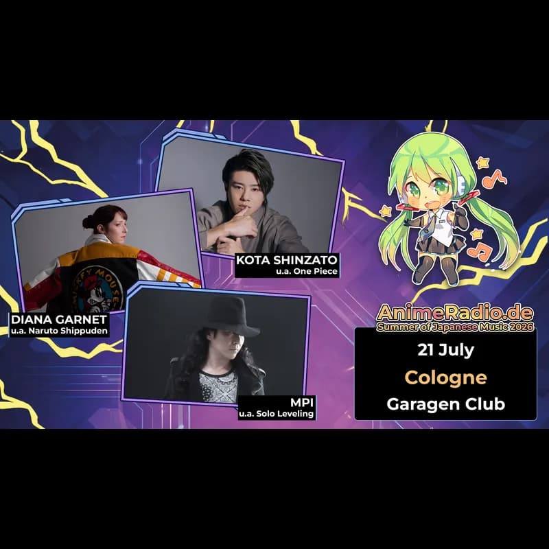 Flyer: SUMMER OF JAPANESE ANIME STARS Flyer: SUMMER OF JAPANESE ANIME STARS