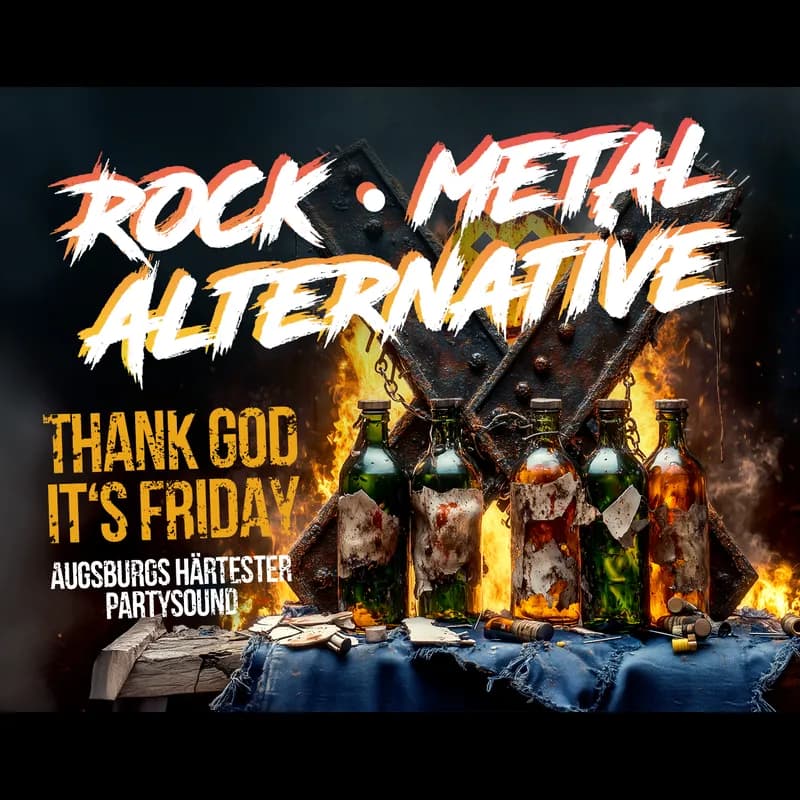 Flyer: Rock Metal Friday Flyer: Rock Metal Friday