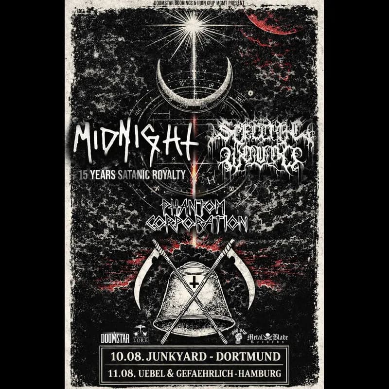 Flyer: MIDNIGHT / SPECTRAL WOUND Flyer: MIDNIGHT / SPECTRAL WOUND