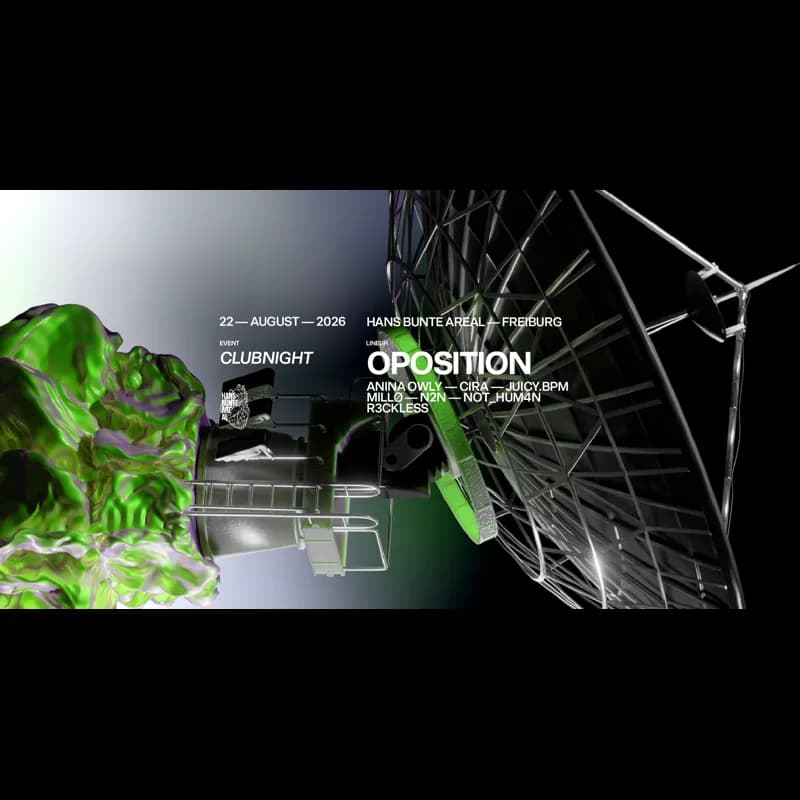 Flyer: Clubnight w/ Oposition Flyer: Clubnight w/ Oposition