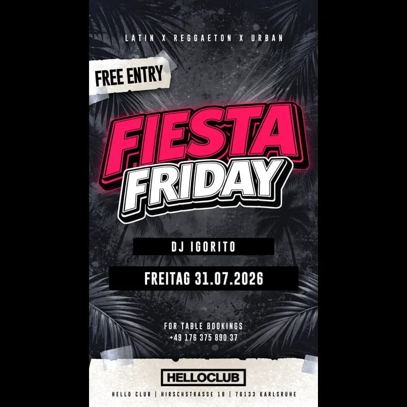 Flyer: Fiesta Friday Flyer: Fiesta Friday