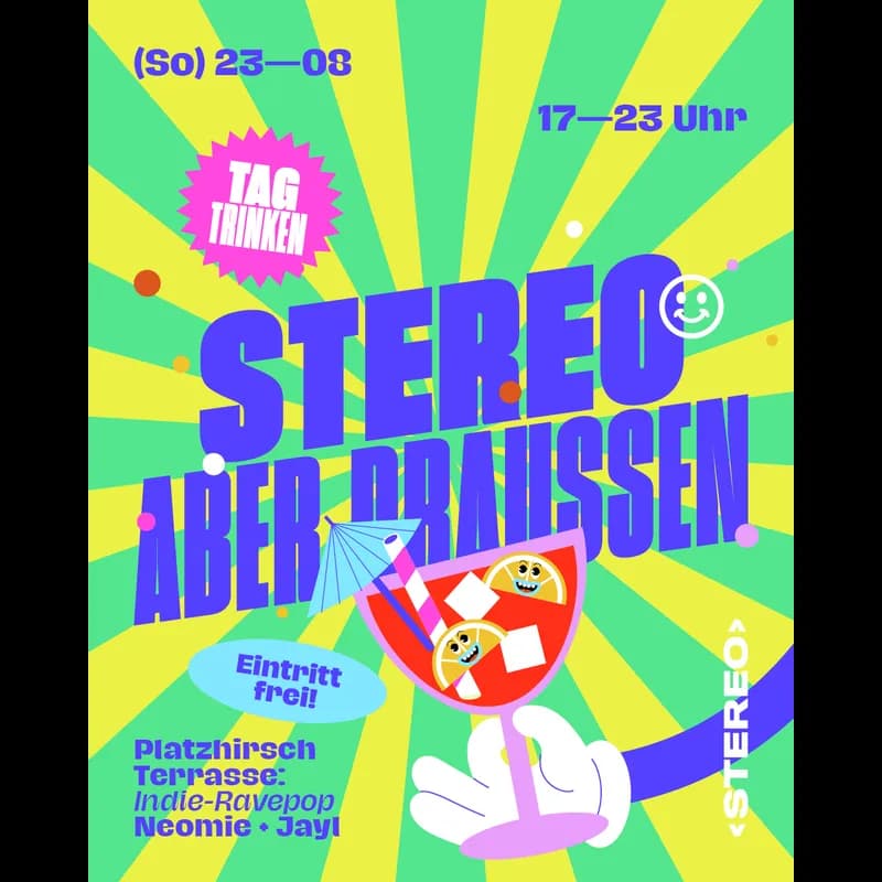 Flyer: STEREO ABER DRAUSSEN! Flyer: STEREO ABER DRAUSSEN!