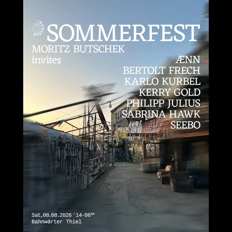 Event: Sommerfest – Moritz Butschek invites – Open Air & Club Event-Bild: Sommerfest – Moritz Butschek invites – Open Air & Club