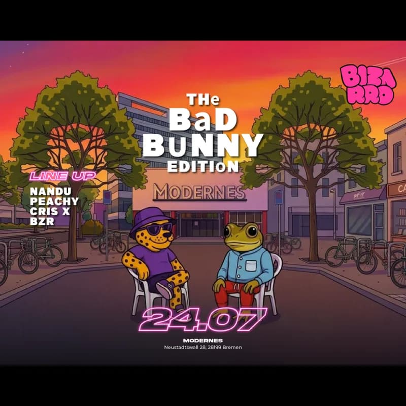 Flyer: Bizarro - Bad Bunny Edition Flyer: Bizarro - Bad Bunny Edition