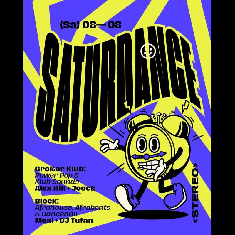 Flyer: SATURDANCE Flyer: SATURDANCE