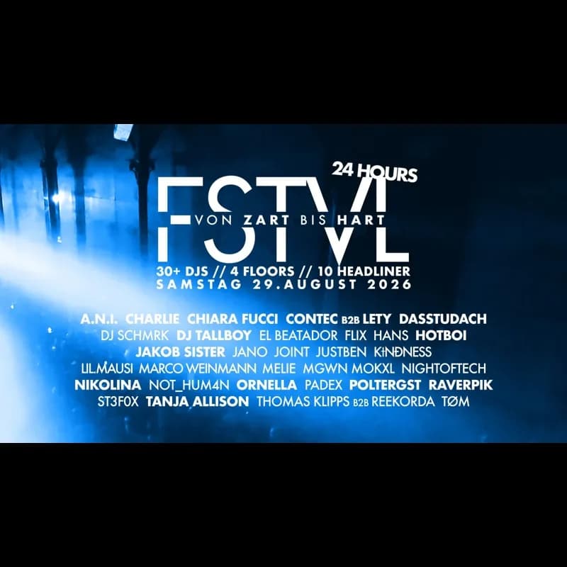 Flyer: Von Zart bis Hart FSTVL Flyer: Von Zart bis Hart FSTVL